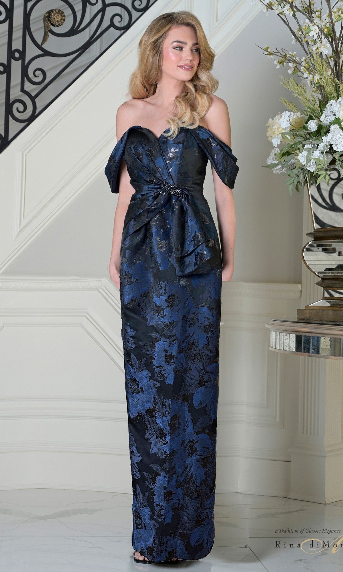 Rina di Montella RD3503 formal dress view 3