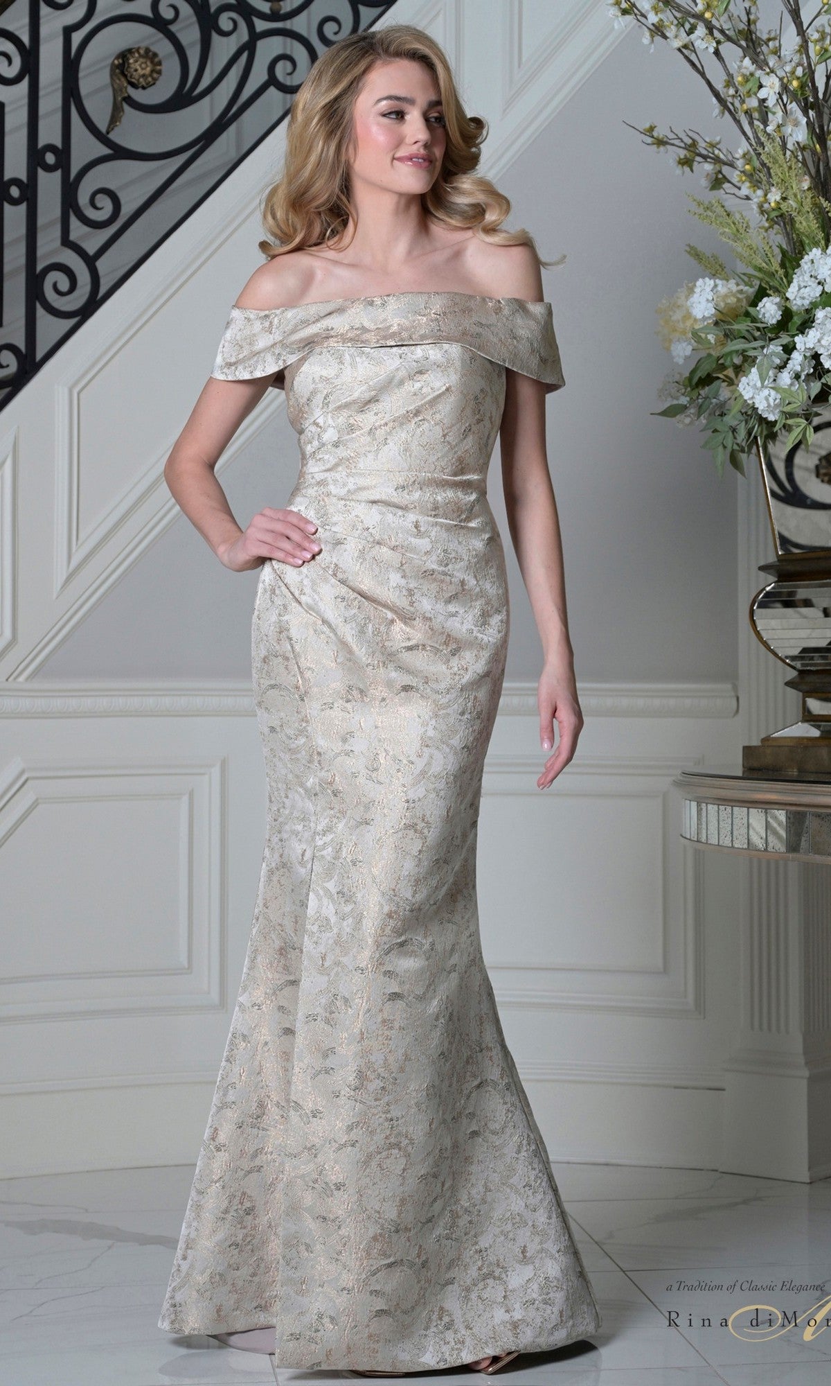 Rina di Montella RD3511 formal dress view 3