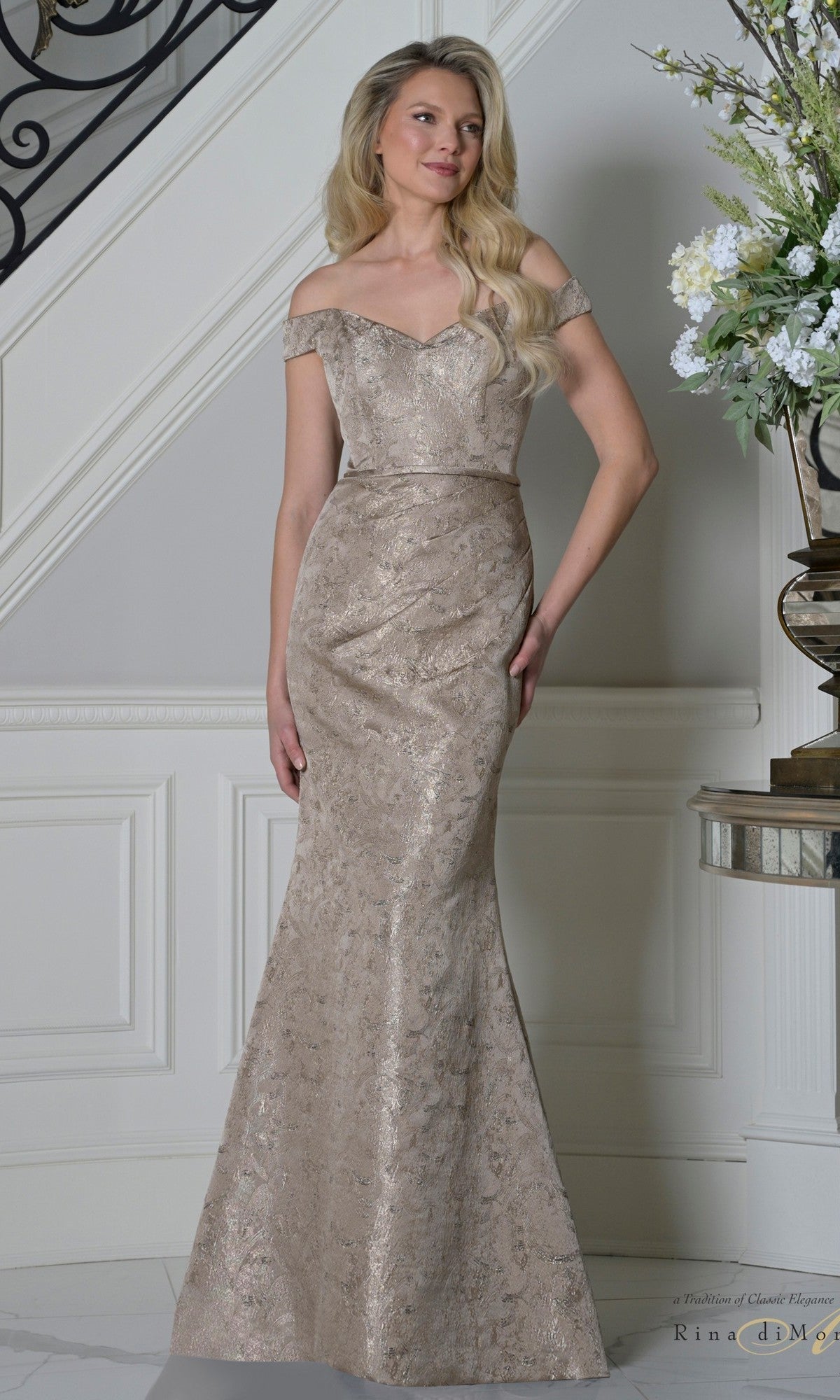 Rina di Montella RD3513 formal dress view 1