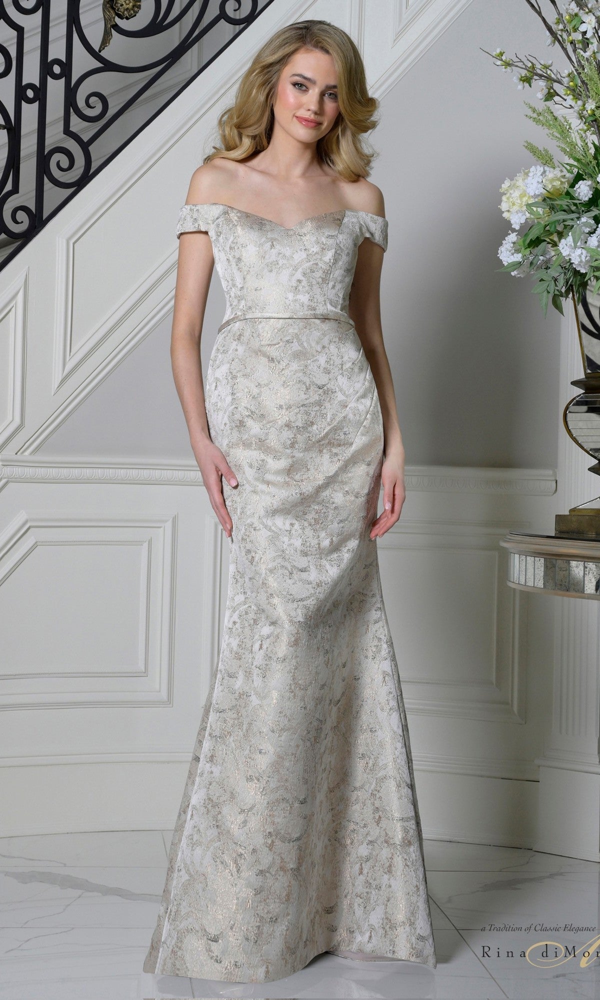 Rina di Montella RD3513 formal dress view 4