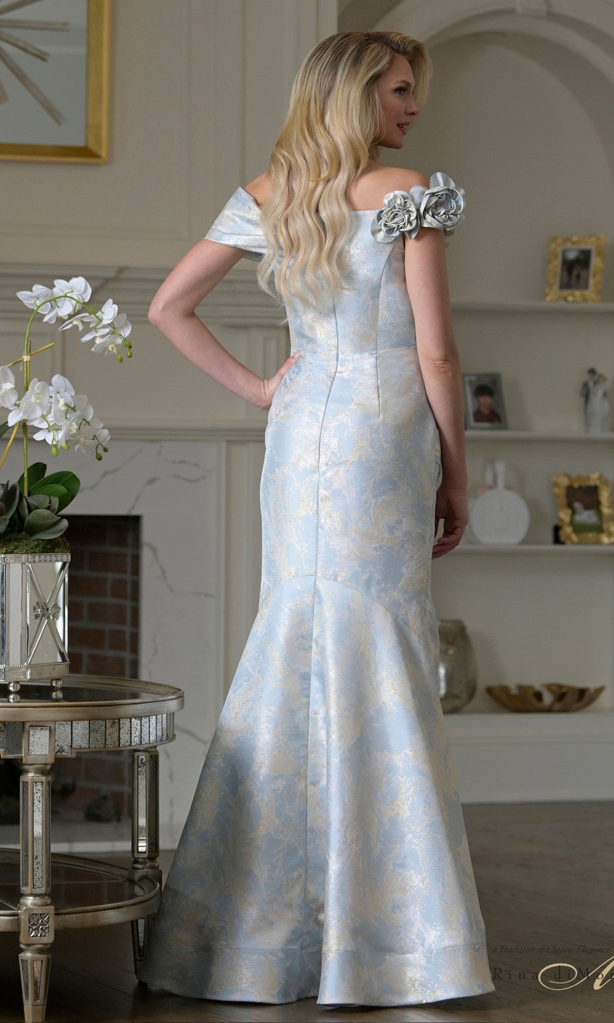Rina di Montella RD3522 formal dress view 2