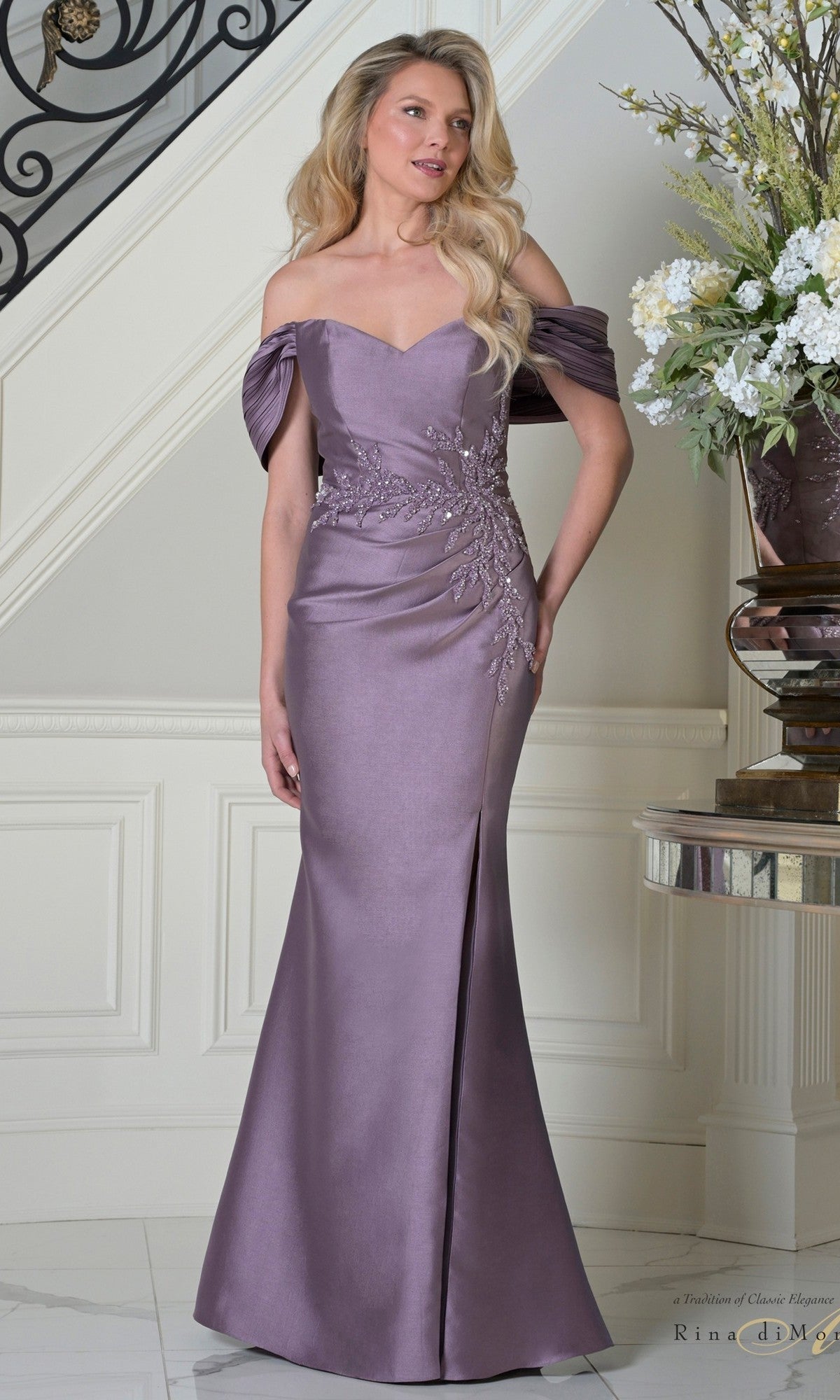 Rina di Montella RD3527 formal dress view 3
