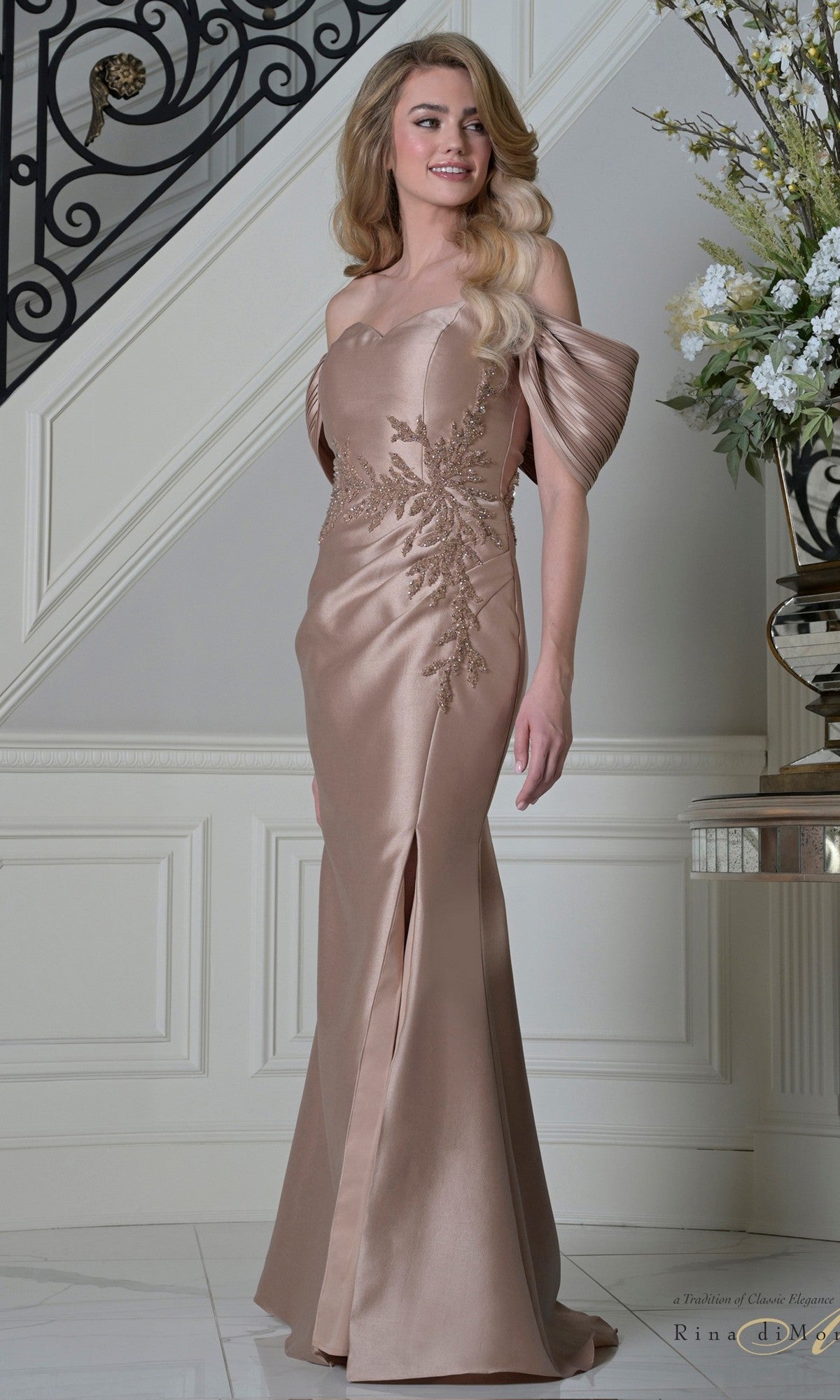 Rina di Montella RD3527 formal dress view 4