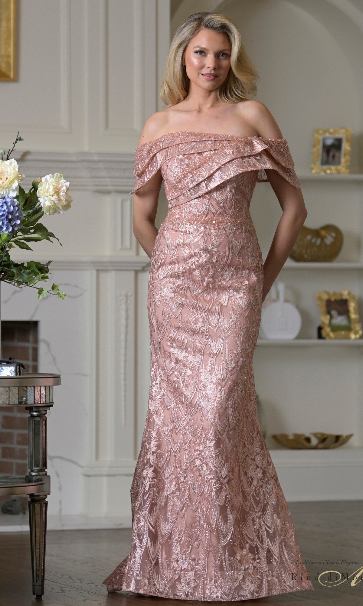 Rina di Montella RD3531 formal dress view 3
