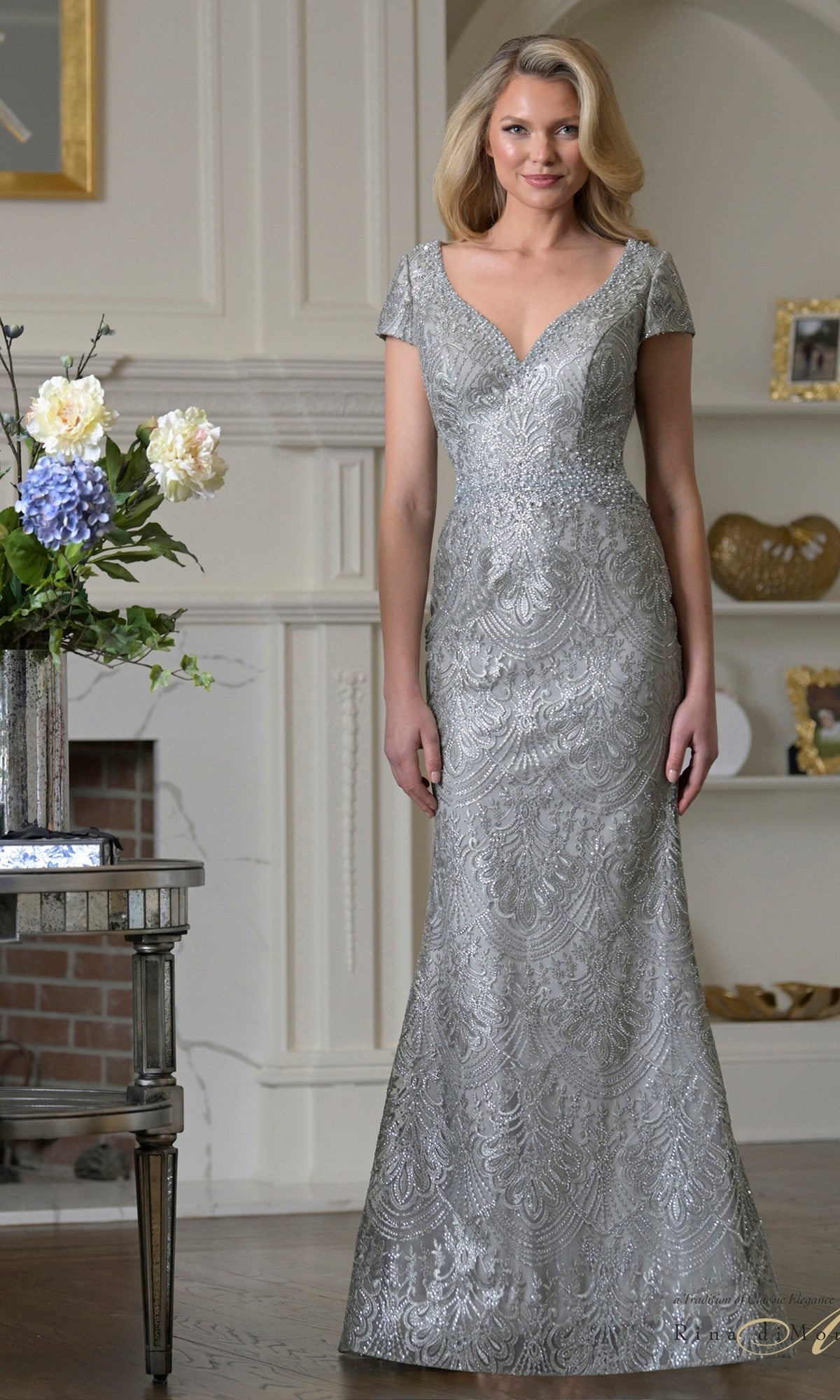 Rina di Montella RD3532 formal dress view 3