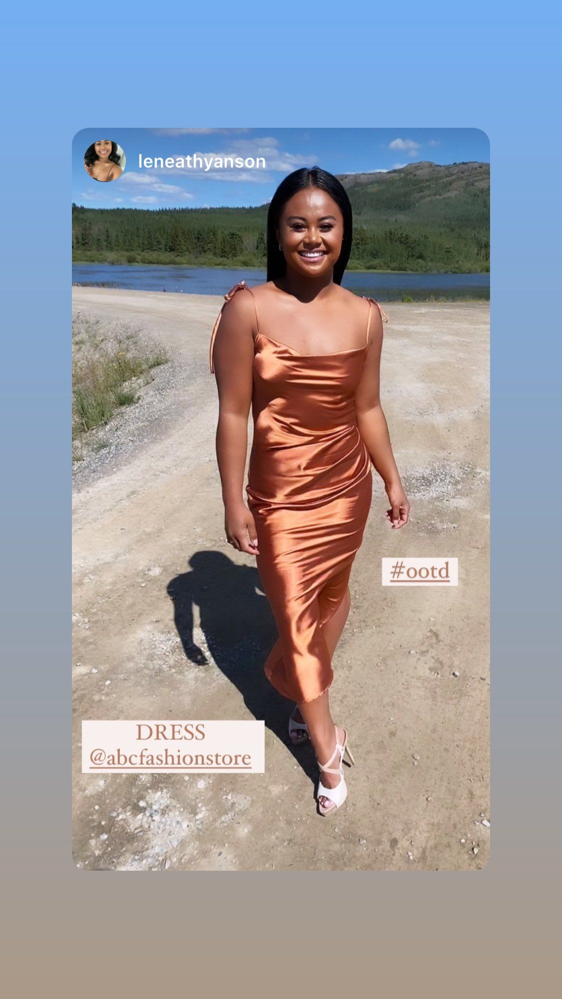 Satin Midi Dress by Cinderella Divine BD103 - product image 23
