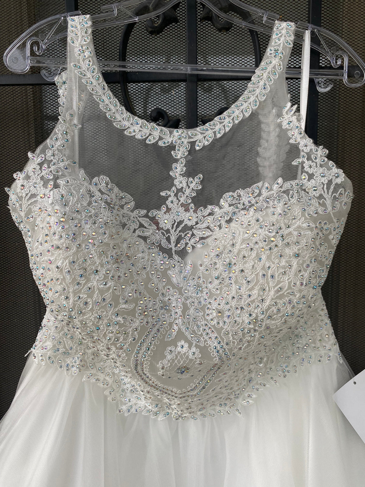 Short Lace Applique Dress by Cinderella Divine UJ0119 - product image 16