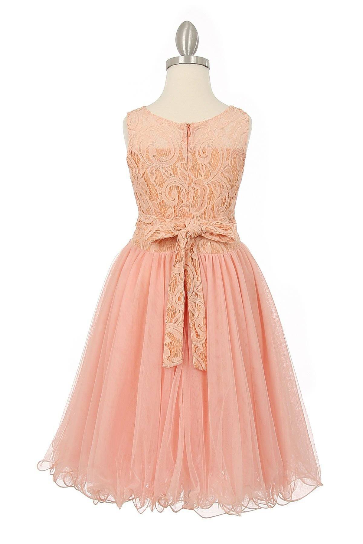 Short Ruffled Dress with Lace Bodice by Cinderella Couture 5010 - product image 9