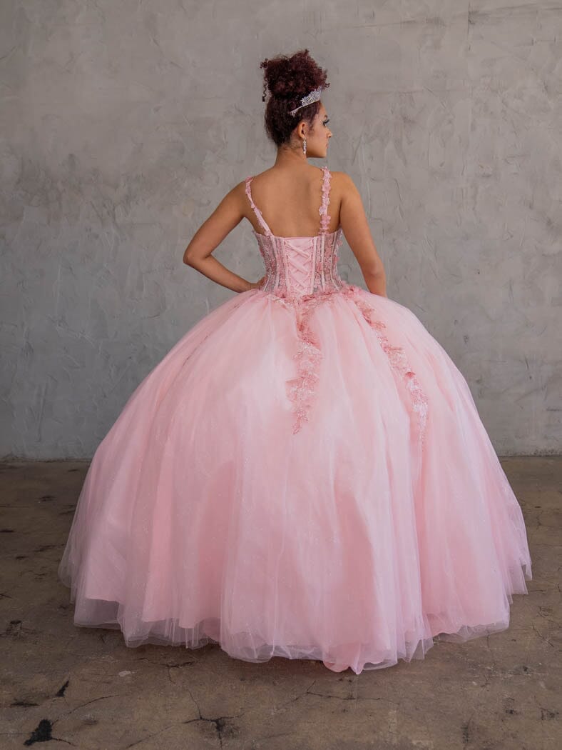 Sleeveless Cape Sleeve Ball Gown by Calla SCL-30006 - product image 2