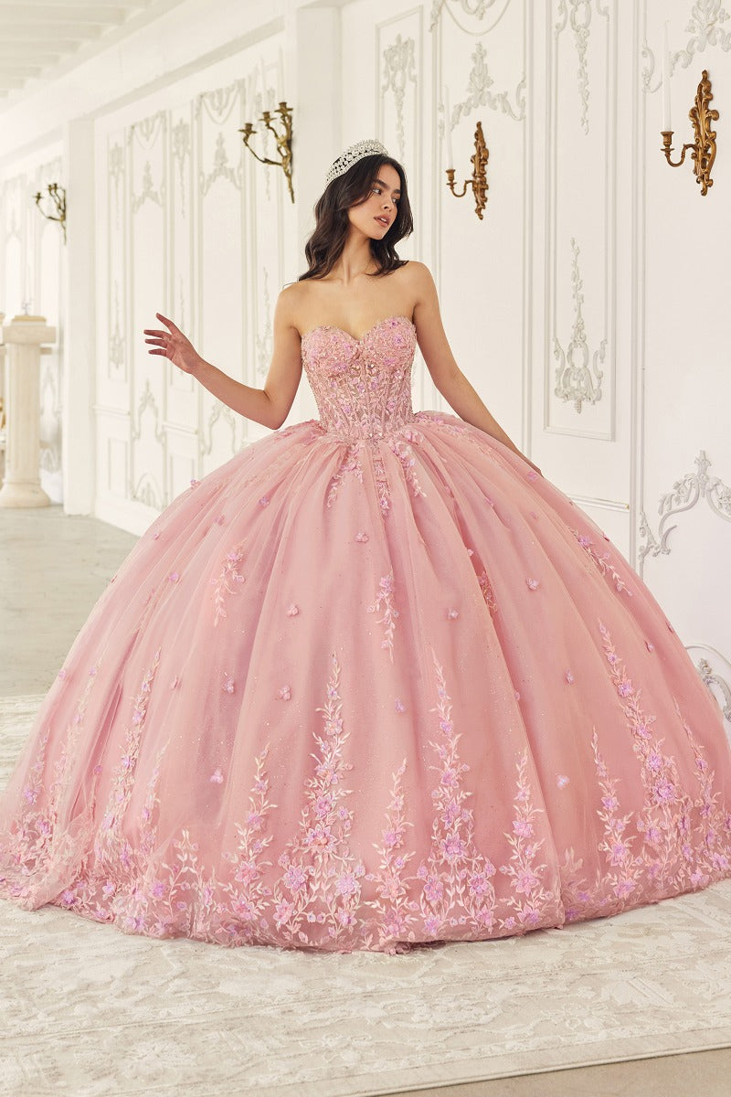 Designer 15723 gown BLUSH